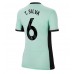 Tanie Strój piłkarski Chelsea Thiago Silva #6 Koszulka Trzeciej dla damskie 2023-24 Krótkie Rękawy